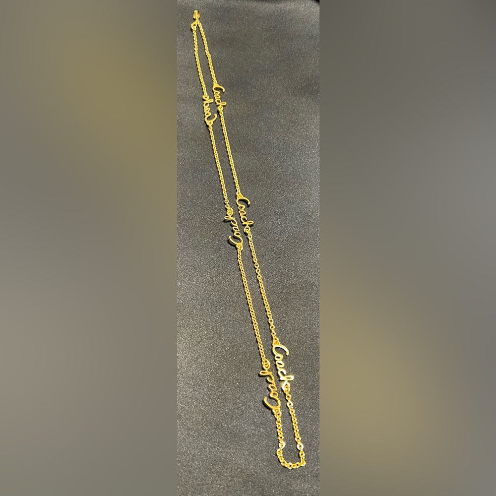 Coach 32 inch necklace